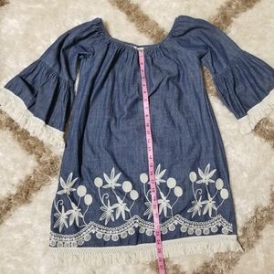 Shyanne's women's off shoulder bell sleeve dress